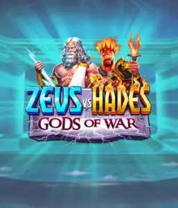 Experience the mythological battlefield of Zeus vs Hades: Gods of War slot by Pragmatic Play, featuring Zeus with his thunderbolt opposite the fiery Hades with his scepter. This graphic captures the powerful duel between ancient deities, with a stormy background. Ideal for fans of Greek myths, offering a gripping gaming experience. 