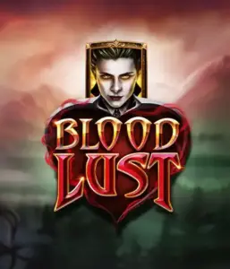 ELK Studios' Blood Lust slot displayed with its enigmatic vampire theme, including high-quality symbols of vampires and mystical elements. This image captures the slot's gothic aesthetic, complemented with its unique 5-reel and 99-payline structure, appealing for those fascinated by the vampire genre.